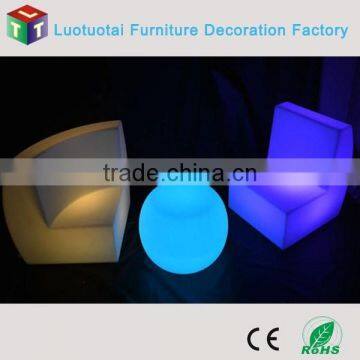 Illuminated Crescent Shaped Lifestyle Living Room Furniture Sofa