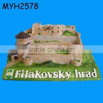 2011 New Tourism Souvenir Resin Castle Miniature