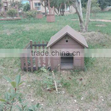 china outdoor rotproof cheap wpc dog house for large dogs