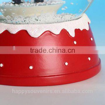 Polyresin Christmas Ornament Christmas Glass Snow Ball,best Gifts for Friends photo-4