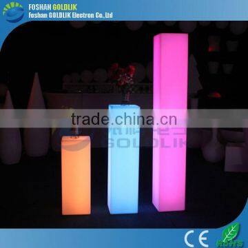 Computer Control IP65 Waterproof Square Pillar LED Garden Landscape Light Lamp photo-6