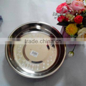 Hot Selling Stainless Steel Tray Food Plate photo-2