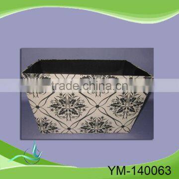 China new design popular paper rope storage box