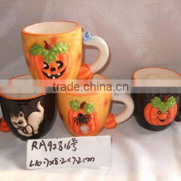 halloween novelty ceramic coffee mug