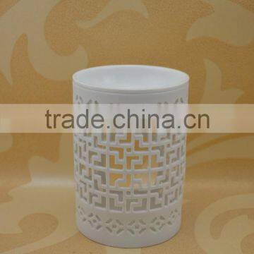 Ceramic Aroma Oil Burner With Tealight Candle for Wholesale photo-2
