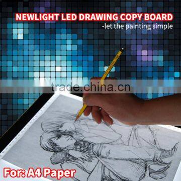 Dimmable Illuminated LED Tracing Copy Board /LED Neon Maker Drawing Copy Board photo-6