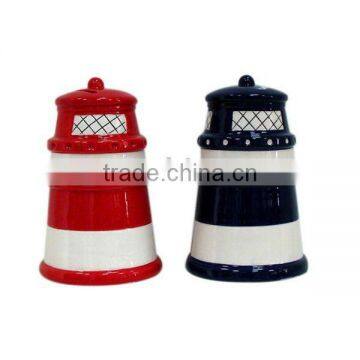 ceramic lightinghouse coin bank