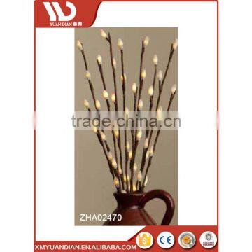 Polyresin Decoration Artificial Led Flower Solar Powered Light photo-3