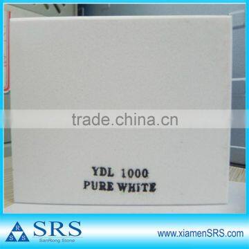 Quartz slab price pure white quartz