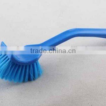 Plastic Long Handle Pan Brush With Square Head,cleaning Brush, Dish Brush-3129 photo-2