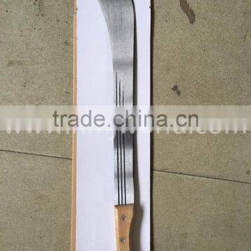 Hot Sale Professional Lower Price Aluminum M448 21 inch hunting machete /knife with plastic handle of Higih Quality