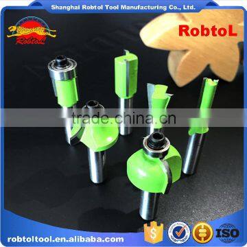 Factory 6 Pcs Tungsten Carbide Router Bit Set Shank 12mm for Woodworking CNC Milling Cutter photo-4