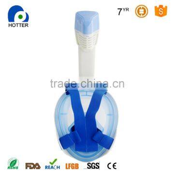 100% Liquid Silicone High Quality Full Mask Snorkel Face photo-3