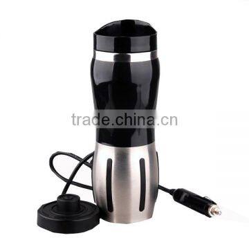 Stainless Steel Travel Car Heated Insulation Electronic Thermal Mug 400ml photo-2