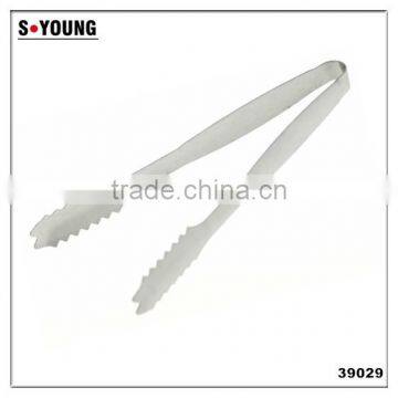 14056 Kitchen and Barbecue Grill Tongs Silicone BBQ Cooking Stainless Steel Locking Food Tong photo-5