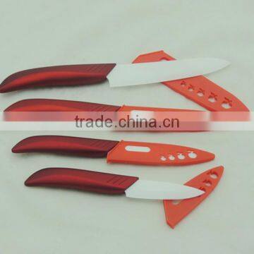 4 Pieces Set Multifunction Sharp Kitchen Ceramic Knives 3" 4" 5" 6" photo-6