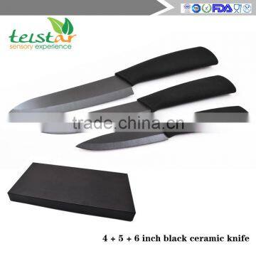 Factory Direct Sales of High-grade 4 5 6 Inches ABS Handle Zirconia Ceramic Knife photo-3