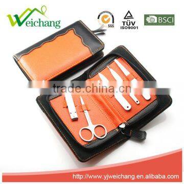 WCJ938 Stainless Steel Personal Manicure Set & Pedicure Set Travel & Grooming Kit with Free Delicate Case