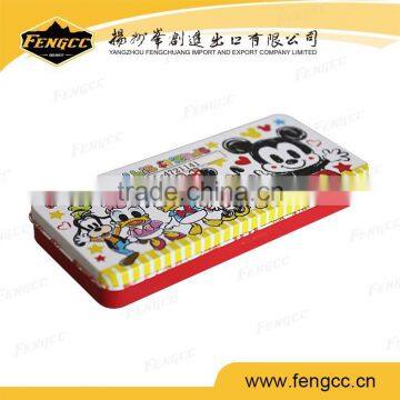 Metal Flat Shape Tin Box Cans in Full Color Print for Promotion Gift