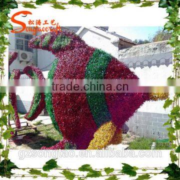 Large Garden Decorative Artificial Grass Sculpture Customized Decoration Artificial Plannt Sculpture