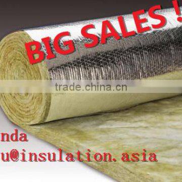 Glass wool / fiberglass with aluminum foil