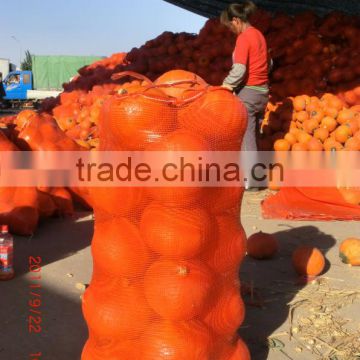 China tubular onion sacks, high quality leno net bags