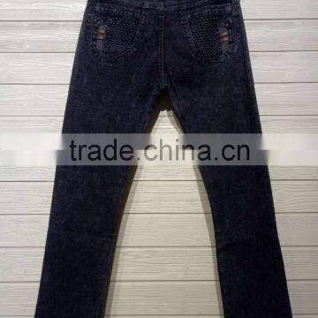GZY Price of Jeans Manufacturing Machinery Washed Elastic New Jeans Men 2016 photo-2