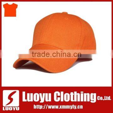 100% cotton panneled baseball caps from china