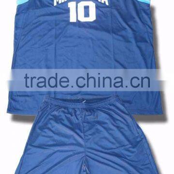 Top Quality 100% Polyester Fabric Basketball Uniform