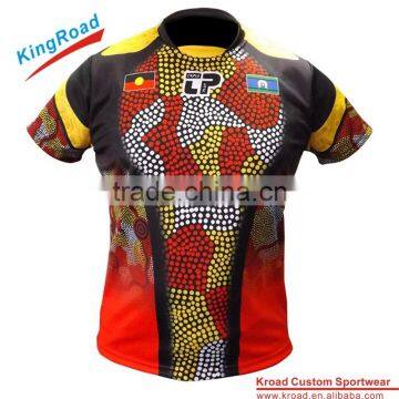 Fashionable blank wholesale rugby shirts rugby equipment rugby fabric