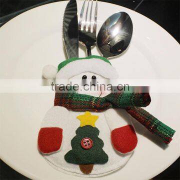 Hot Selling Knife And Fork Bag Christmas Decorations Knife And Fork Bag Christmas Cutlery Holder photo-4