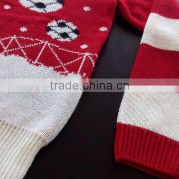 Christmas Sweater Wholesaler Kids Novelty Knitted Xmas Jumpers Sweater Top(KS0429) photo-6