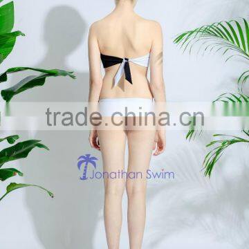 2017 Women's Sexy Bandeau U Bra Nice Color Nylon Spandex Bikini. photo-6
