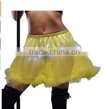 Women's LED Light Up Skirt Tutu Rave Party Costumes TUTU Petticoat Crinoline Mini Dress photo-3