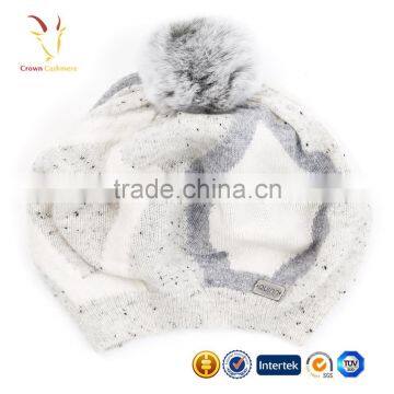 100 Cashmere Best Knit Designer Beanies Hats photo-4