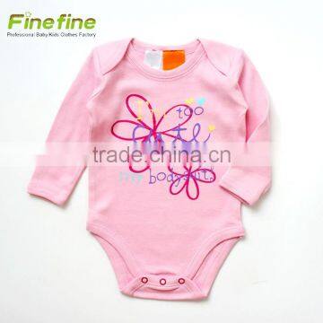 Long Sleeve Baby Clothes Lace Custom Fancy Baby Romper Set photo-4