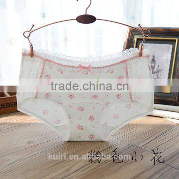 Women High Quality Cotton Underwear Young Girls Comfortable Panties photo-6