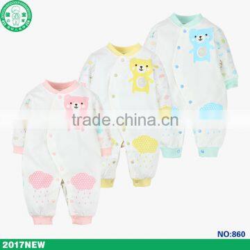 Wholesale 100% cotton newborn baby carter romper children bodysuit