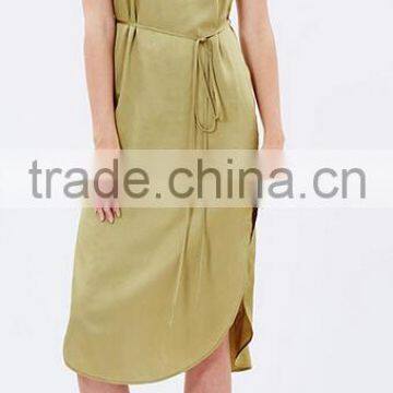 Runwaylover EY2215D Ladies Green Casual Mini Dress Sexy Women Off-Shoulder Casual Dress