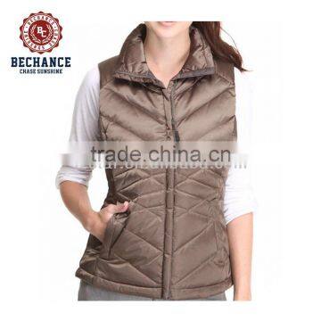 fashion puffer down vest for women