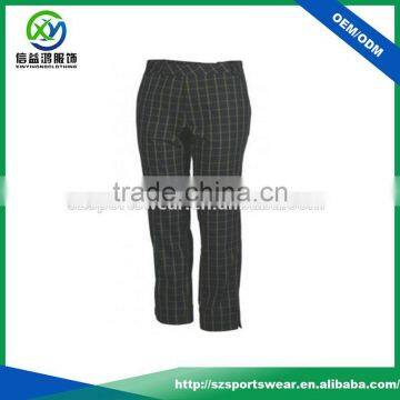 OEM Service UV Protection Plaid Tech Style Golf Pants photo-3