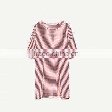 Wholesale T-shirts Cotton Women Short Sleeve T-Shirts Mid-long Style photo-5