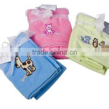 baby fleece blanket with emb/blankets for children