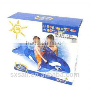 INTEX Transparent Blue Whale Children Mounts photo-3