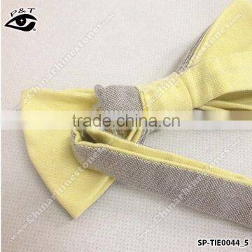 12x7CM Macaron Color Cotton Bow Tie Women Assorted Color Bow Tie photo-6
