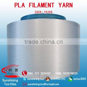 40s PLA Spun Yarn Corn Fiber Yarn Polyactic Acid Fiber Yarn photo-3