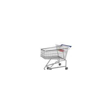 OEM design Supermarket small 4 wheeled Shopping Trolleys HBE-LY-210L,1155x682x1065mm