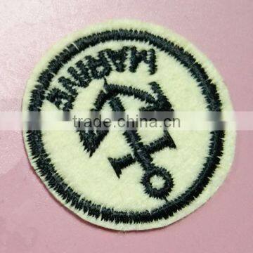 Custom Cheap Embroidery Patch Round Badges for Garments photo-2