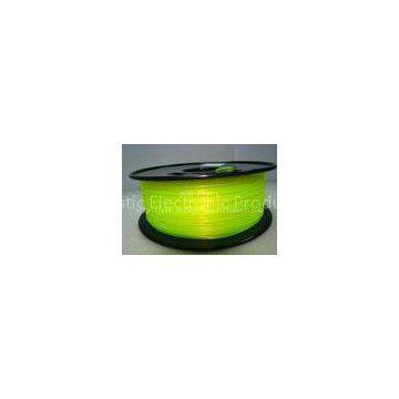 Desktop 3d printing material Fluorescence Yellow Colour PLA Filament