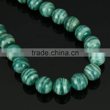 natural round real amazonite stone beads